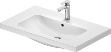 Duravit D-Code porcelæn håndvask, 80x48 cm